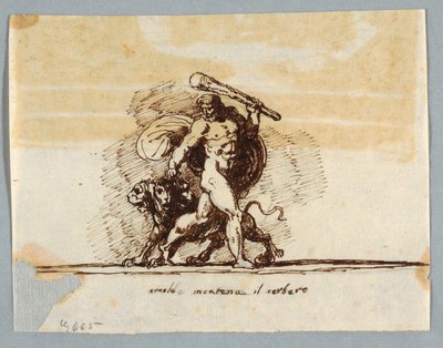 Ercole e Cerbero da Felice Giani