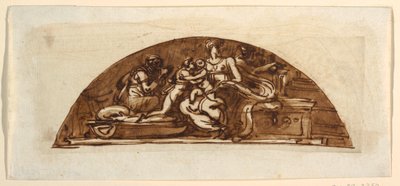 Lunetta della Sacra Famiglia con Sant