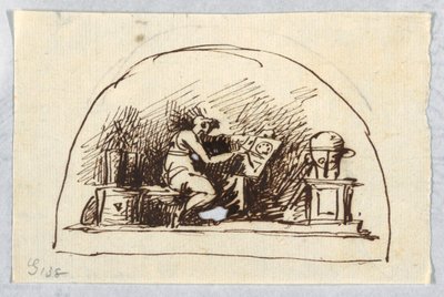 Lunetta con arti e scienze da Felice Giani