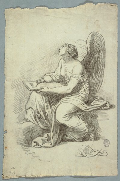 Mnemosine, madre delle Muse da Felice Giani