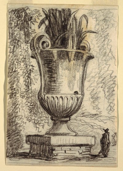 Vaso Monumentale in un Parco da Felice Giani