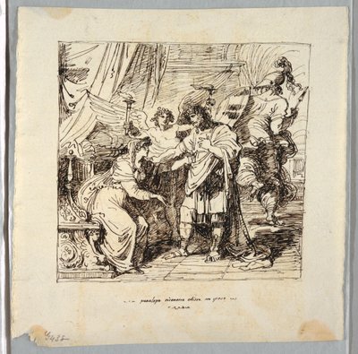Penelope Riconosce Ulisse da Felice Giani