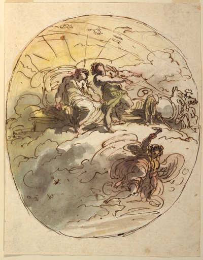 Fetonte saluta Apollo da Felice Giani