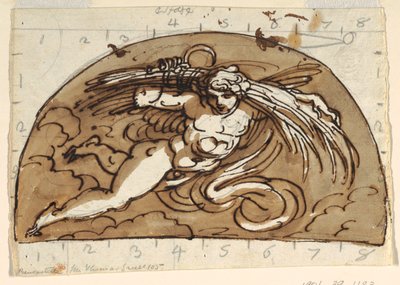 Estate, lunetta per soffitto, Sala Ottagonale, Palazzo Milzetti, Faenza da Felice Giani