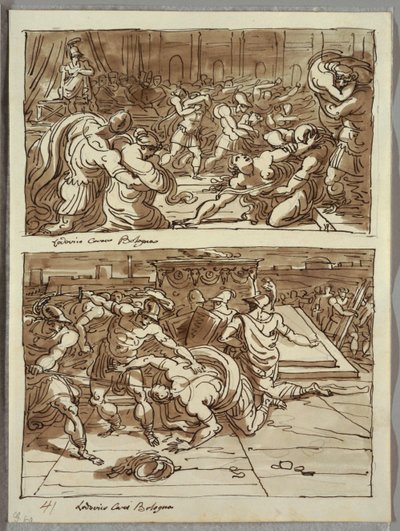 Il Ratto delle Sabine da Felice Giani