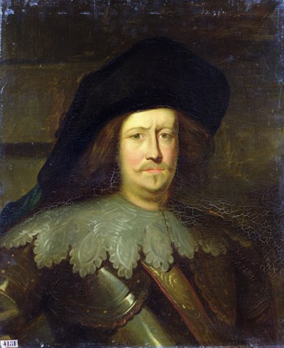 Ritratto di Charles de Schomberg (1600-56) Conte di Nanteuil e Duca di Halluin, 1844 da Felice Marie Ferdinand Storelli