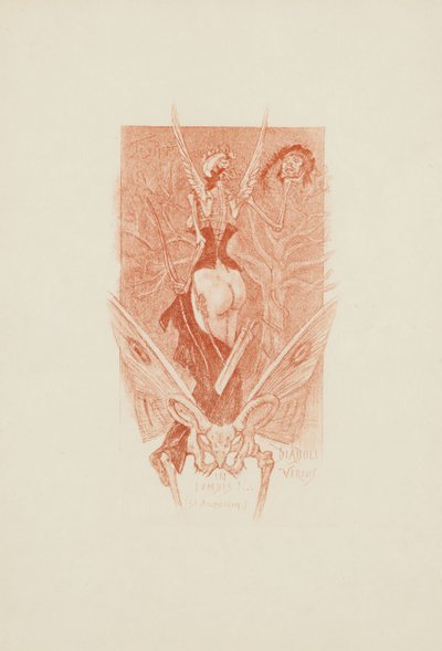 Diaboli Virtus in Lombis da Félicien Rops