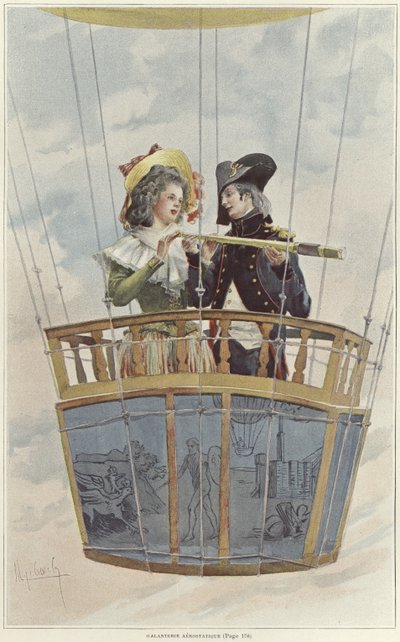 Galanteria aeronautica da Felicien baron de Myrbach Rheinfeld