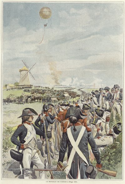 Battaglia di Fleurus da Felicien baron de Myrbach Rheinfeld
