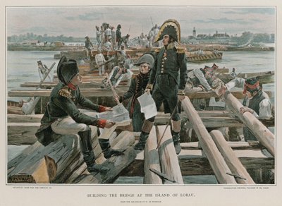 Costruzione del ponte sull
