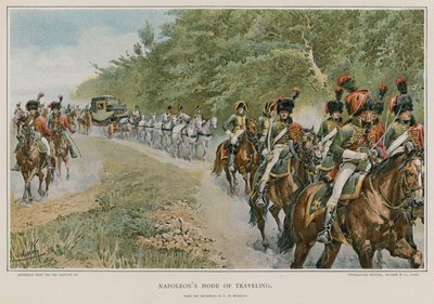 Il modo di viaggiare di Napoleone da Felicien baron de Myrbach Rheinfeld