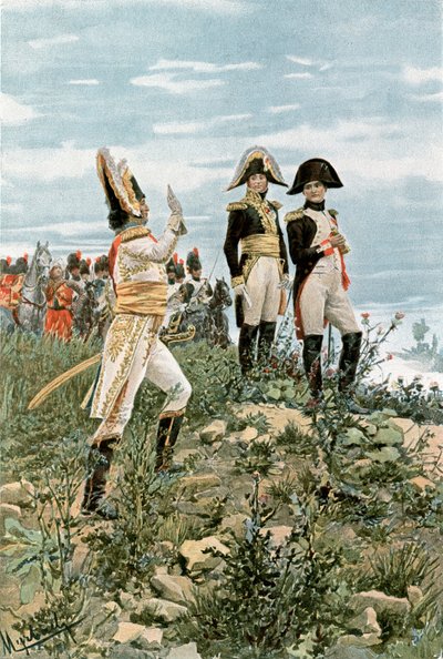 Il principe Murat saluta l