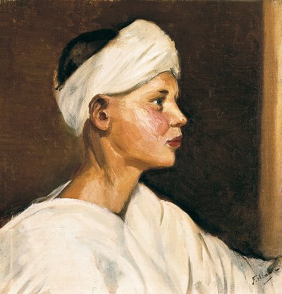 Testa di un giovane moro (prima metà del XX secolo) da Felipe Abarzuza y Rodriguez de Arias