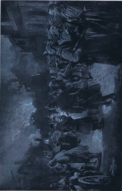 Una pausa nei combattimenti, da Hindenburg pubblicato da Daterlandijrcher Derlag & H Weller Berlin da Felix (after) Schwormstadt