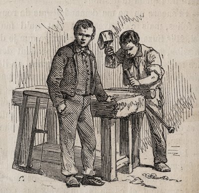 Parigi - Prigione de la Petite Roquette (prigione per donne e adolescenti) da Felix (after) Thorigny