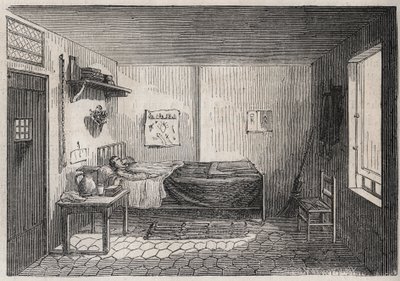 Parigi - Prigione de la Petite Roquette (prigione per donne e adolescenti) da Felix (after) Thorigny