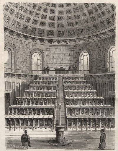 Parigi - Prigione della Petite Roquette (prigione per donne e adolescenti) da Felix (after) Thorigny