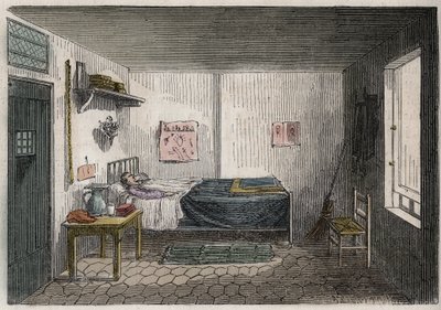 Parigi - Prigione della Petite Roquette (prigione per donne e adolescenti) da Felix (after) Thorigny