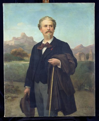 Ritratto di Frederic Mistral (1830-1914) 1885 da Felix Auguste Clement