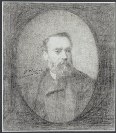 Autoritratto da Felix Auguste Clement