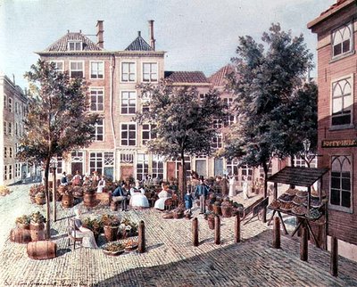 Il piccolo mercato ortofrutticolo a Haag da Felix Bartholdy Mendelssohn