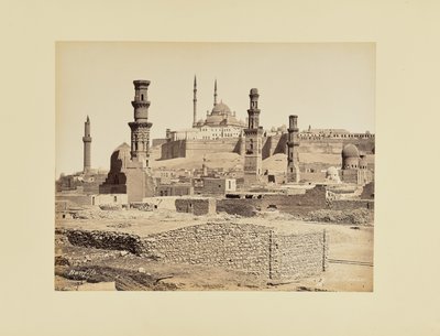 Cittadella del Cairo da Félix Bonfils