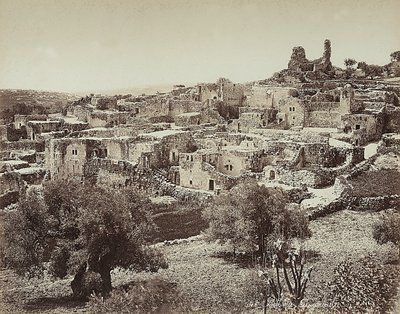 Veduta panoramica di Betania, l
