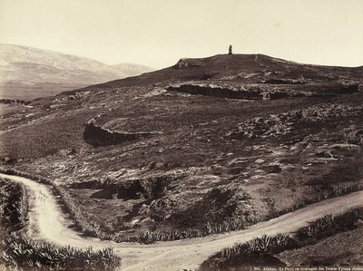 Il Monte Pnyx o il Monte dei Trenta Tiranni, Atene da Félix Bonfils