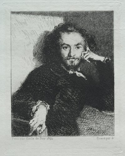 Baudelaire, dopo Emil de Roy da Felix Bracquemond