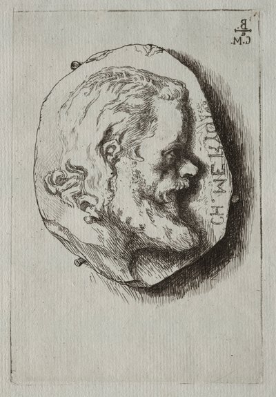 Charles Meryon, 1854 da Felix Bracquemond