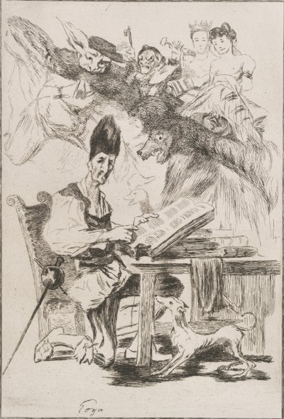 Don Chisciotte da Felix Bracquemond