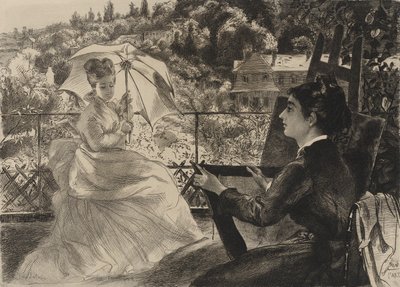 La Terrasse da Felix Bracquemond