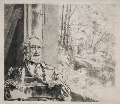 Meyer-Heine, c. 1872 da Felix Bracquemond