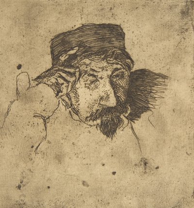 Schizzo di Joseph Guichard da Felix Bracquemond