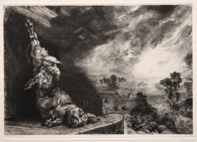 Il grande coniglio, 1891, stampato 1894 da Felix Bracquemond