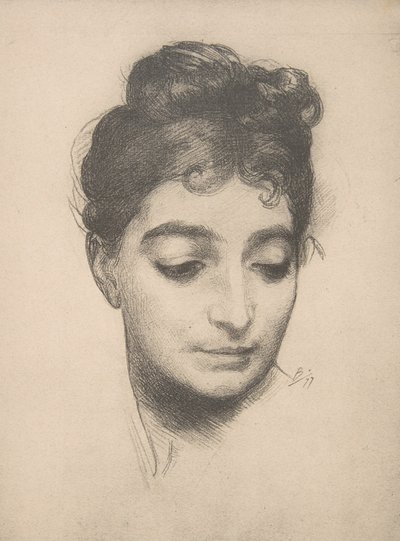 Testa di Donna, da L