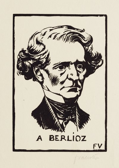 A Berlioz, 1891 da Felix Edouard Vallotton