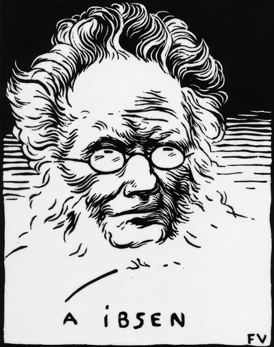 A Ibsen (Per Ibsen) da Felix Edouard Vallotton