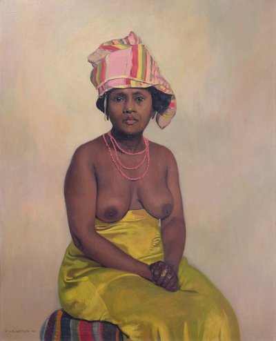 Donna Africana, 1910 da Felix Edouard Vallotton