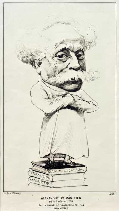 Alexandre Dumas Figlio da Felix Edouard Vallotton