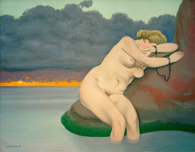 Andromeda incatenata da Felix Edouard Vallotton