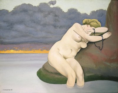 Andromeda incatenata da Felix Edouard Vallotton