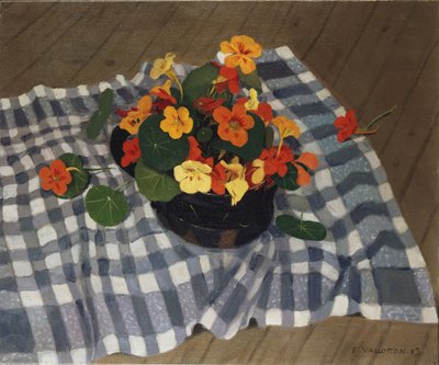 Ciotola di nasturzi da Felix Edouard Vallotton