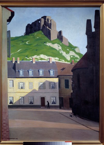 Chateau Gaillard agli Andelys da Felix Edouard Vallotton