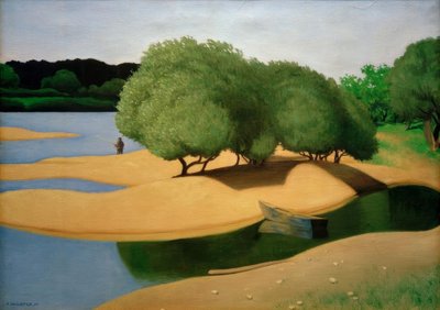 Sabbie sulla riva della Loira da Felix Edouard Vallotton