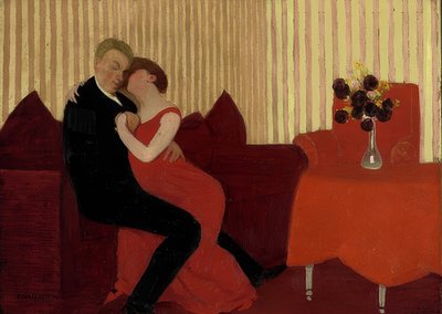 La menzogna (Le mensonge) da Felix Edouard Vallotton