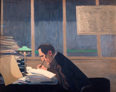 Felix Feneon alla Revue Blanche da Felix Edouard Vallotton