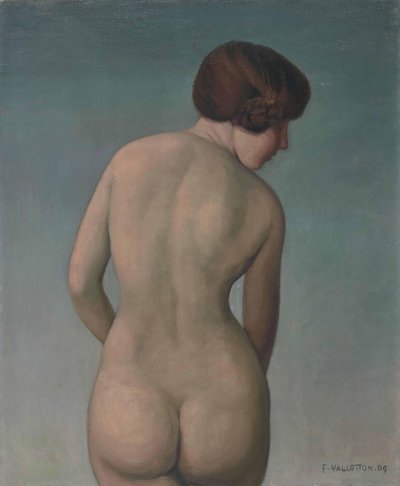 Donna nuda di schiena, 1909 da Felix Edouard Vallotton