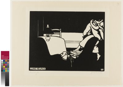 Le cinque, tavola sette da Intimità da Felix Edouard Vallotton