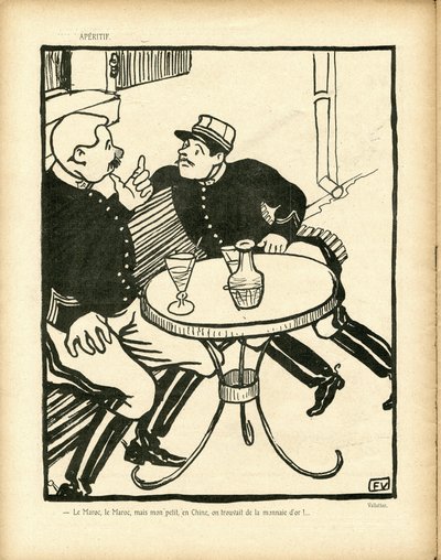 Illustrazione di Felix dit Vallotton da Felix Edouard Vallotton